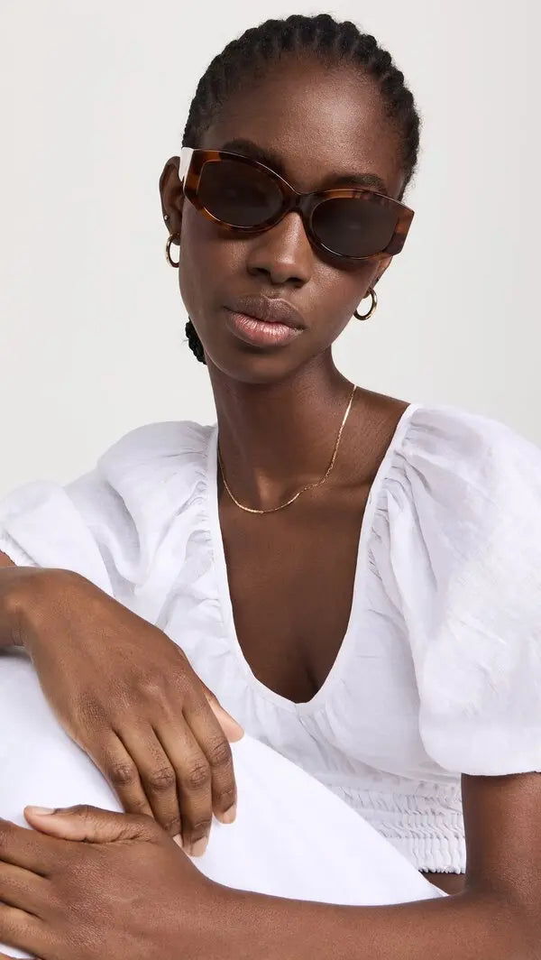 Jeannie Sunglasses — Brown Tortoise