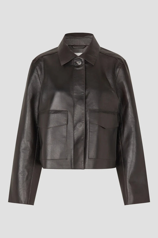 Ezay Leather Jacket — Demitasse