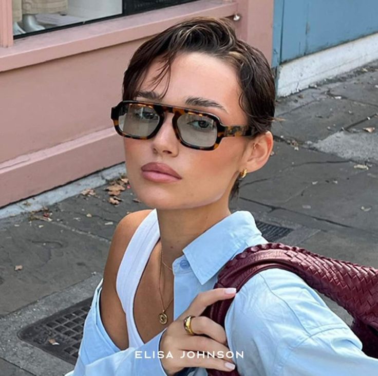 Jane Mini Sunglasses - Brown Tortoise