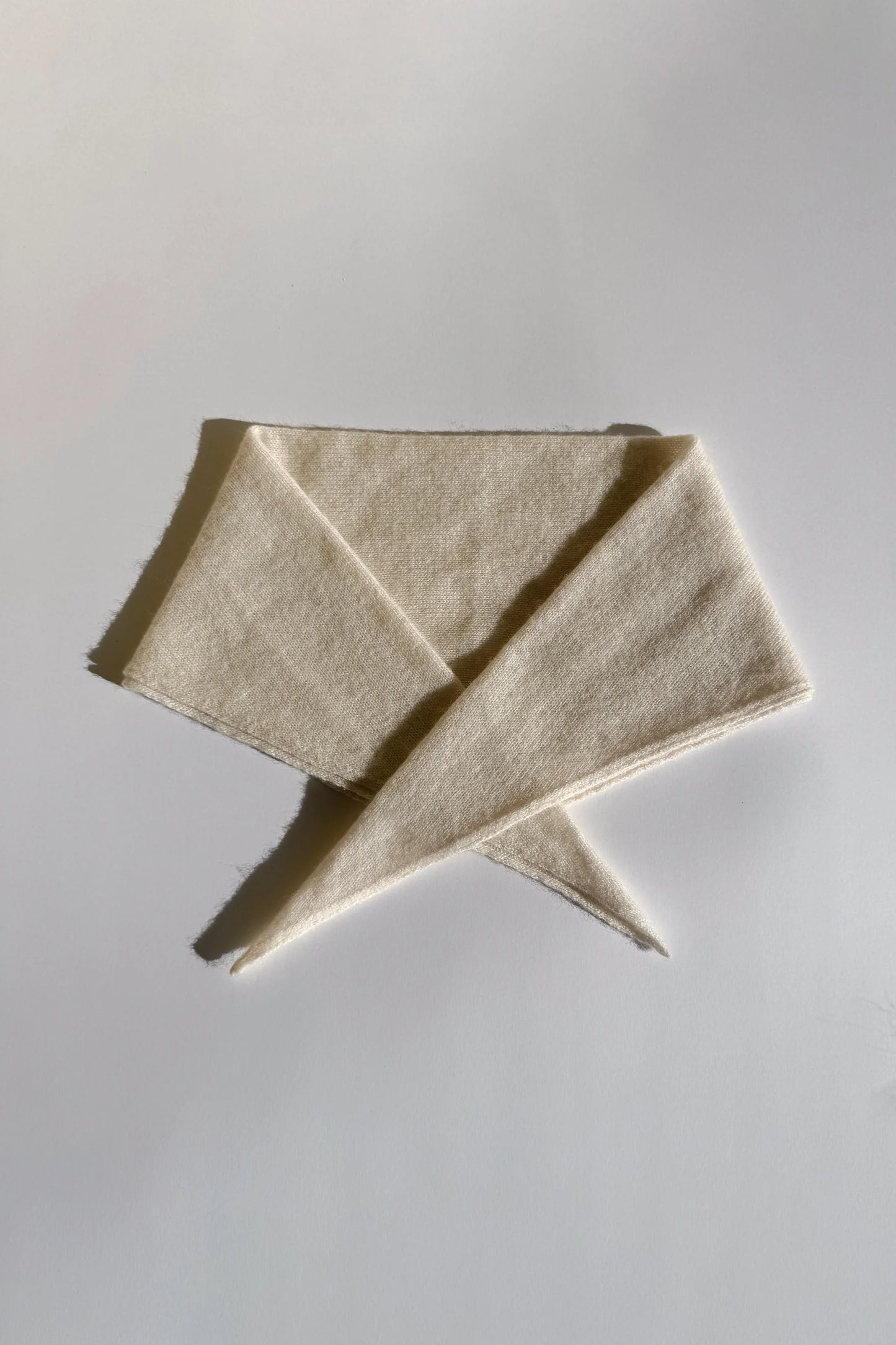 Cashmere Bandana — Oatmeal