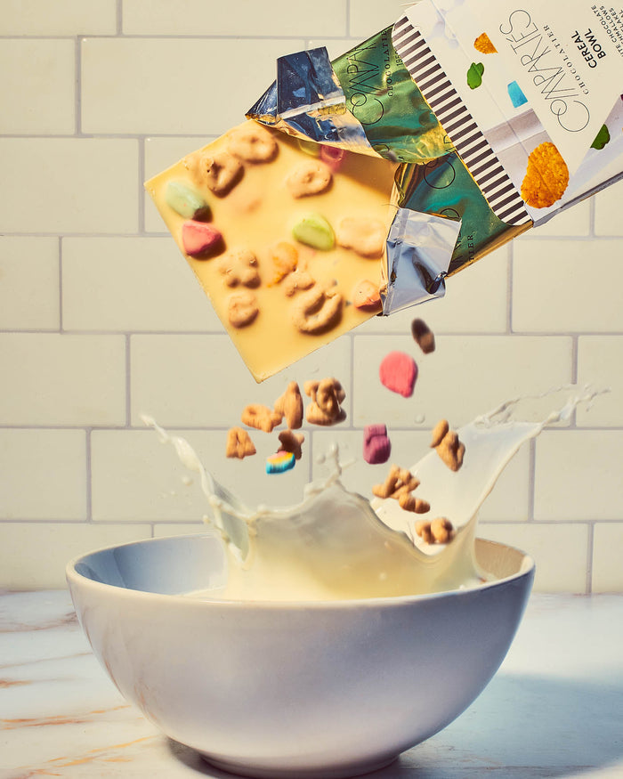 Compartes Cereal Bowl Gourmet Chocolate Bar