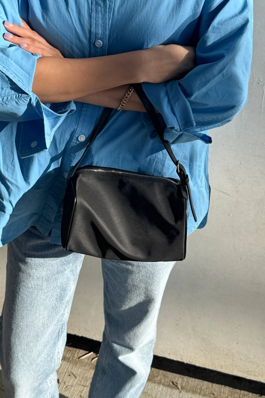 City Mini Bag — Black Nylon