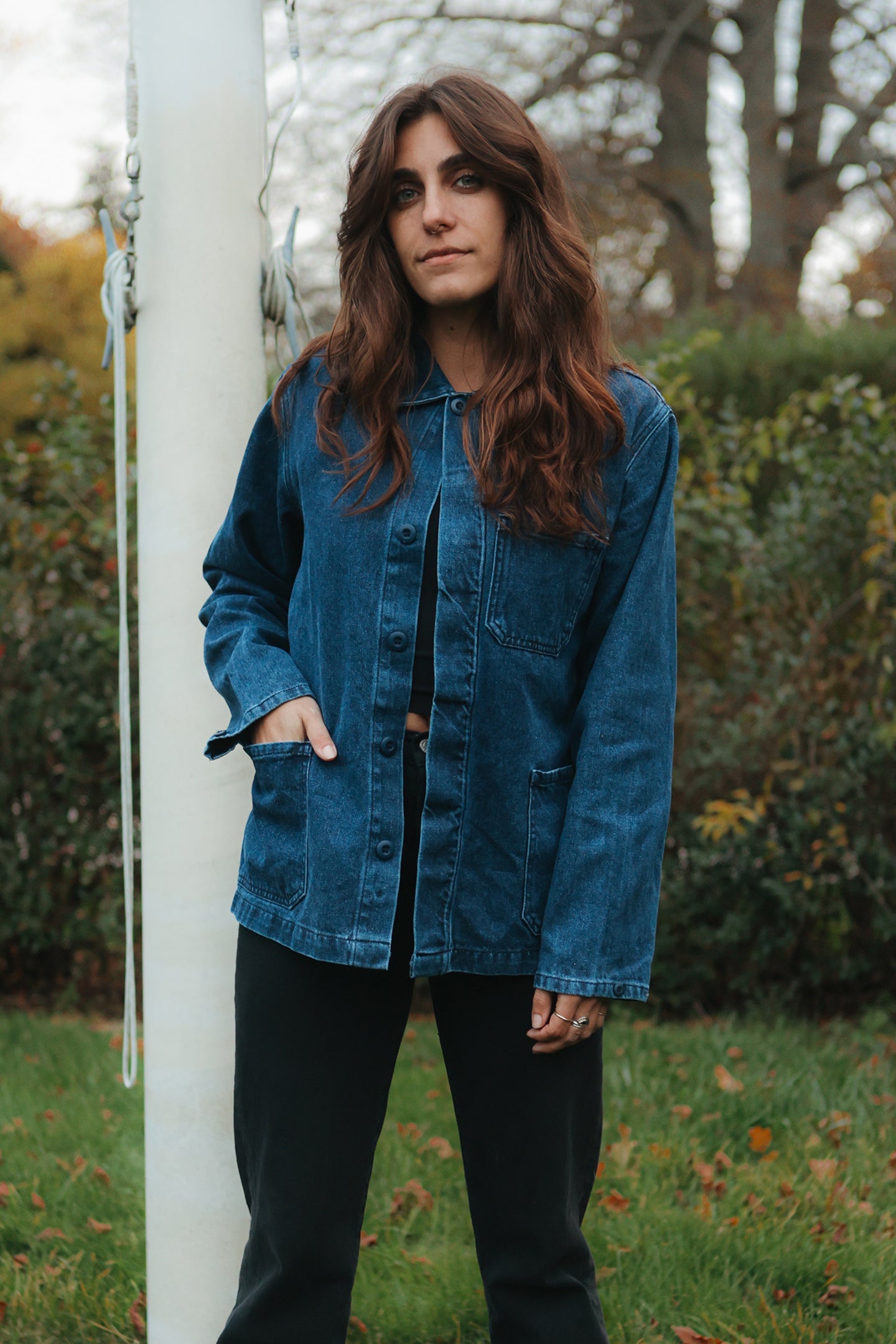 Denim Olympic Jacket