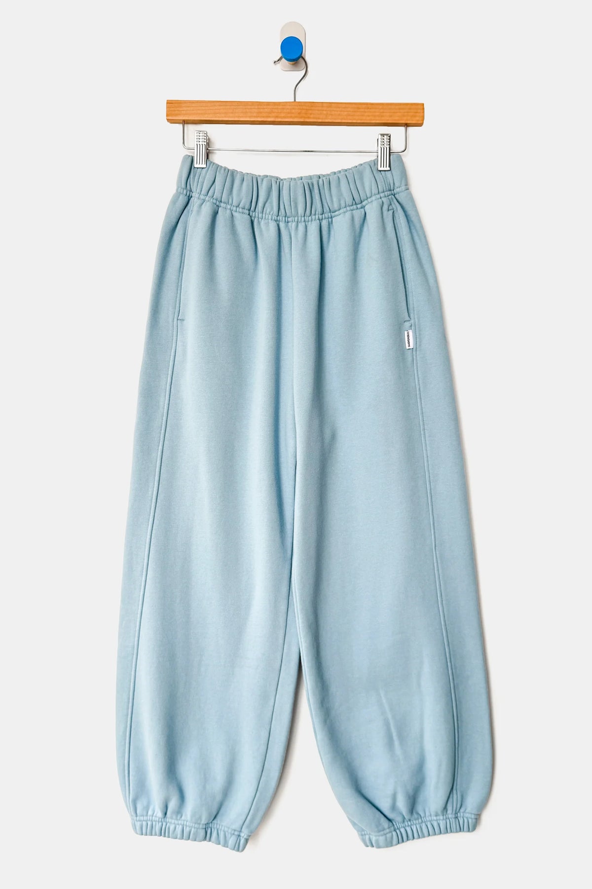 French Terry Balloon Pant — Dream Blue