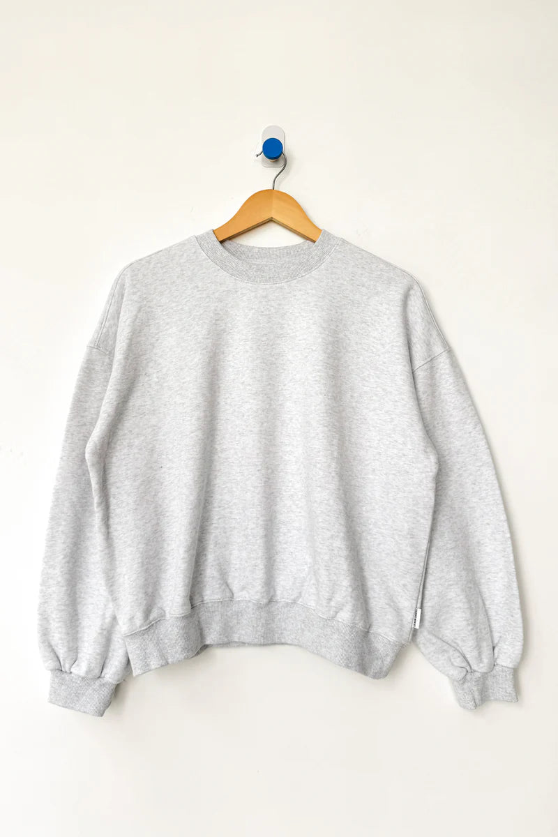 French Terry Core Sweatshirt — Icy Grey