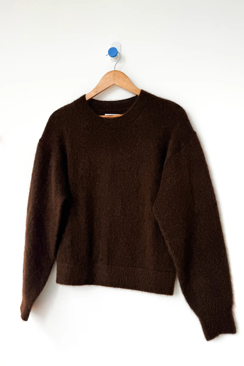 Finn Mohair Sweater — Cocoa Bean