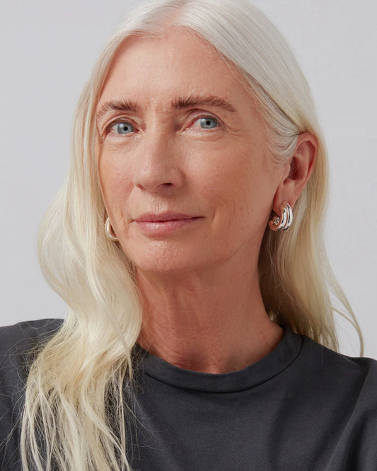 Florence Earrings — Silver
