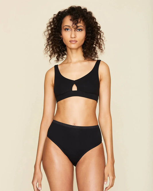 Subset Organic Cotton High Rise Brief - Lunar