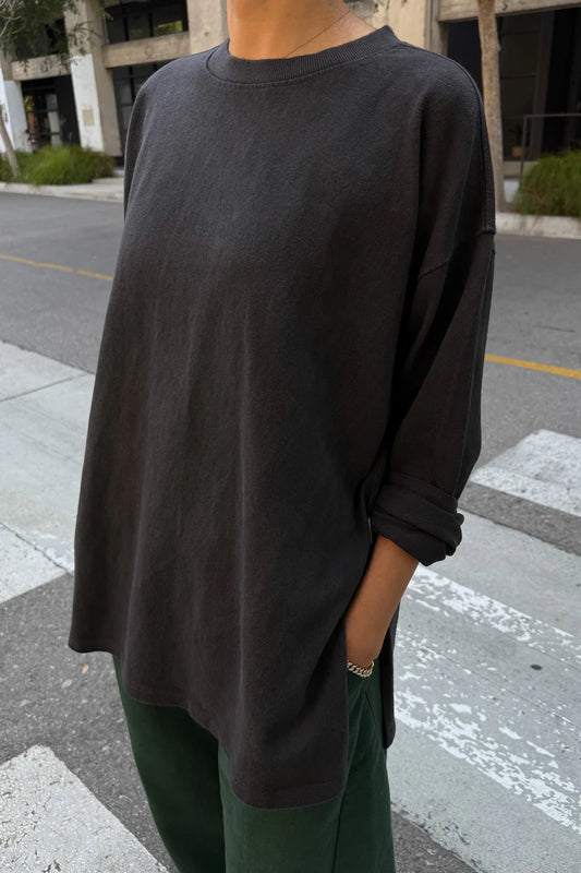 Sunday Tee - Almost Black