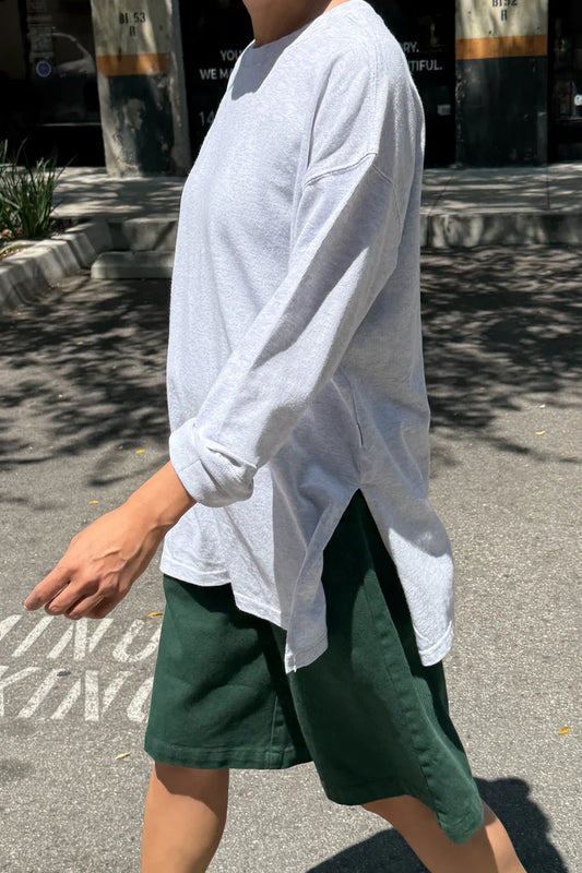 Sunday Tee - Icy Grey