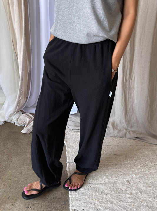 Balloon Pants — Black