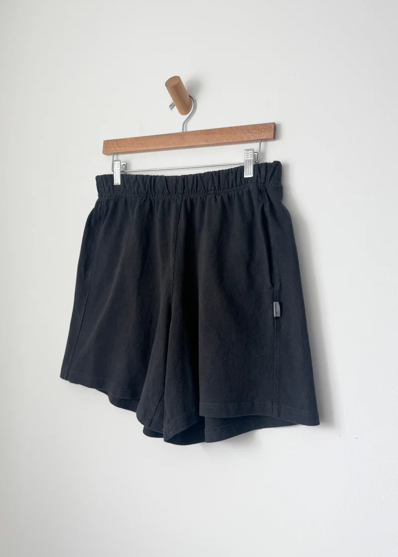 Flared Basketball Shorts - Almost Black
