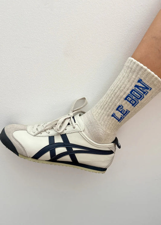 Preppy Socks - Ice/Blue