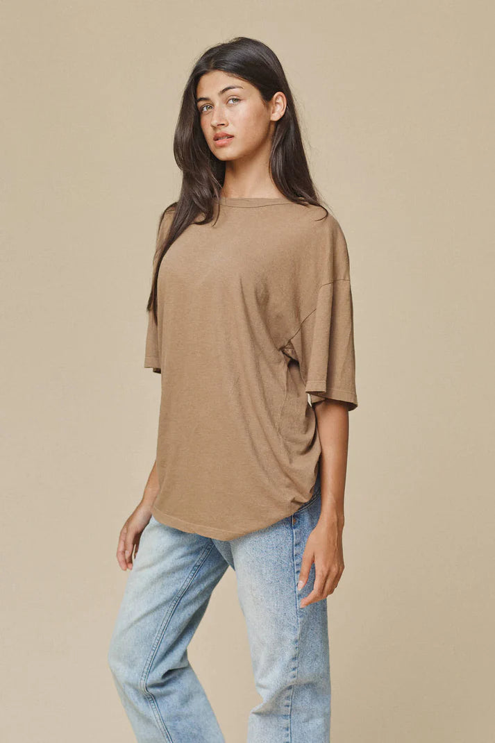 Index Oversized Tee - Navy