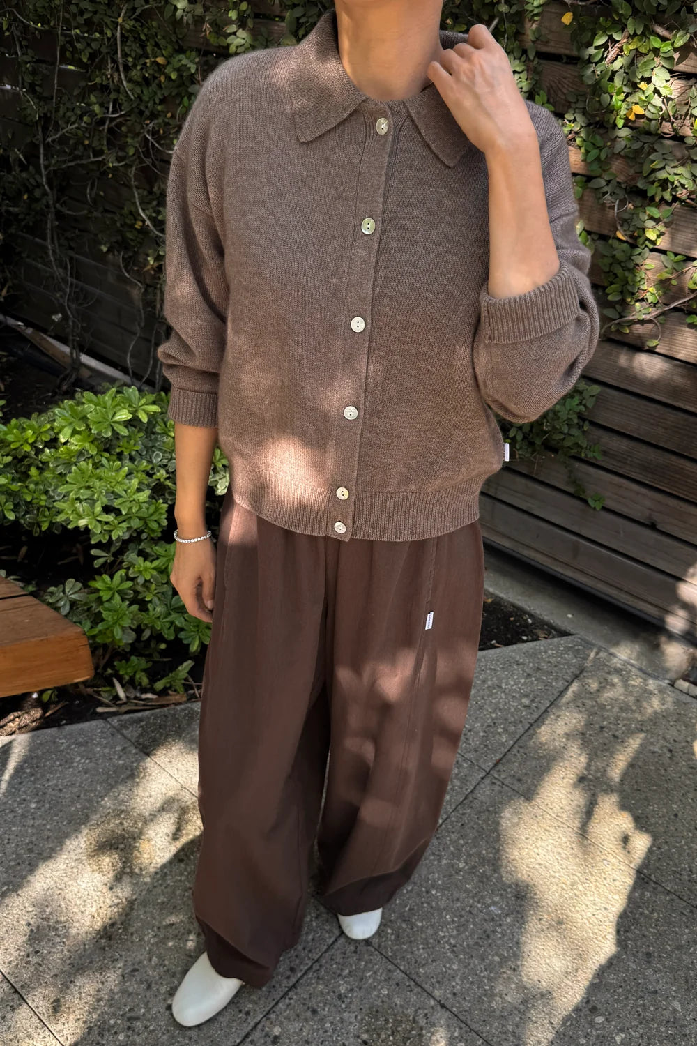 Lou Cashmere Cardigan — Frappe