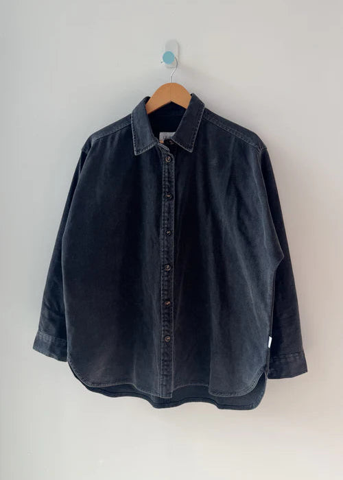 Theo Jacket - Black Denim