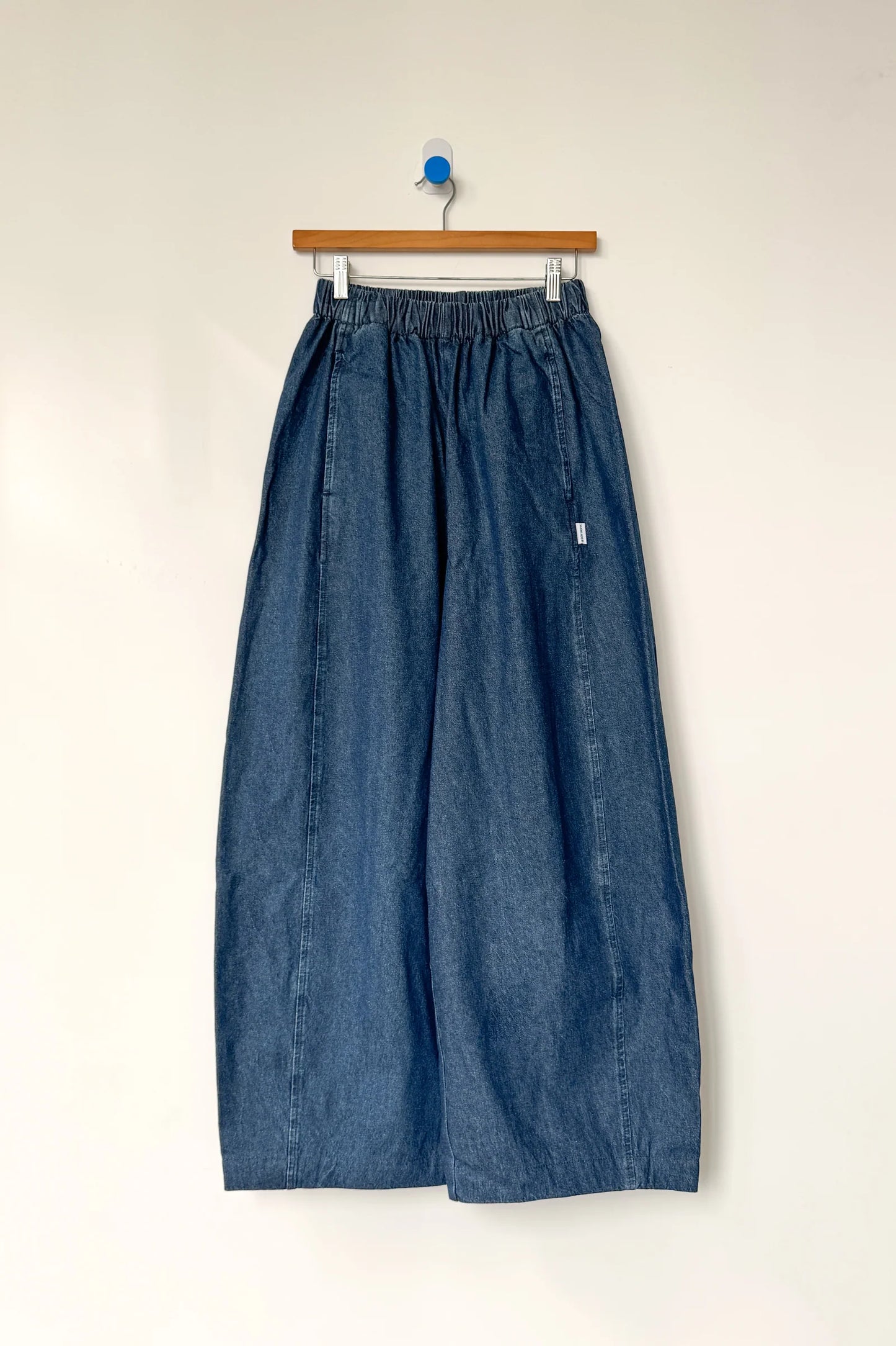 Parachute Pants — Denim Blue