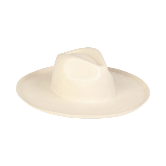 Lack of Color Melodic Fedora - Ivory - Vincent Park - {{shop.address.city}} {{ shop.address.country }}