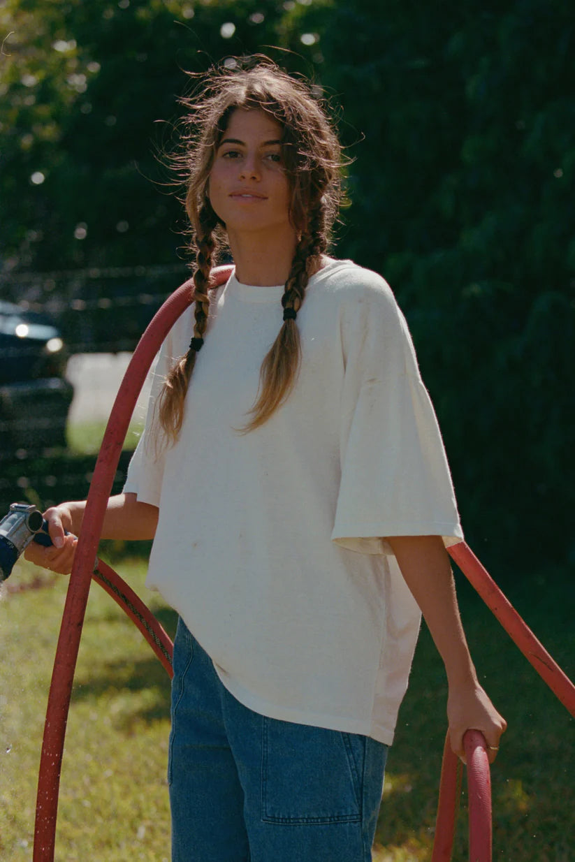 Vernon Oversized Tee - Black