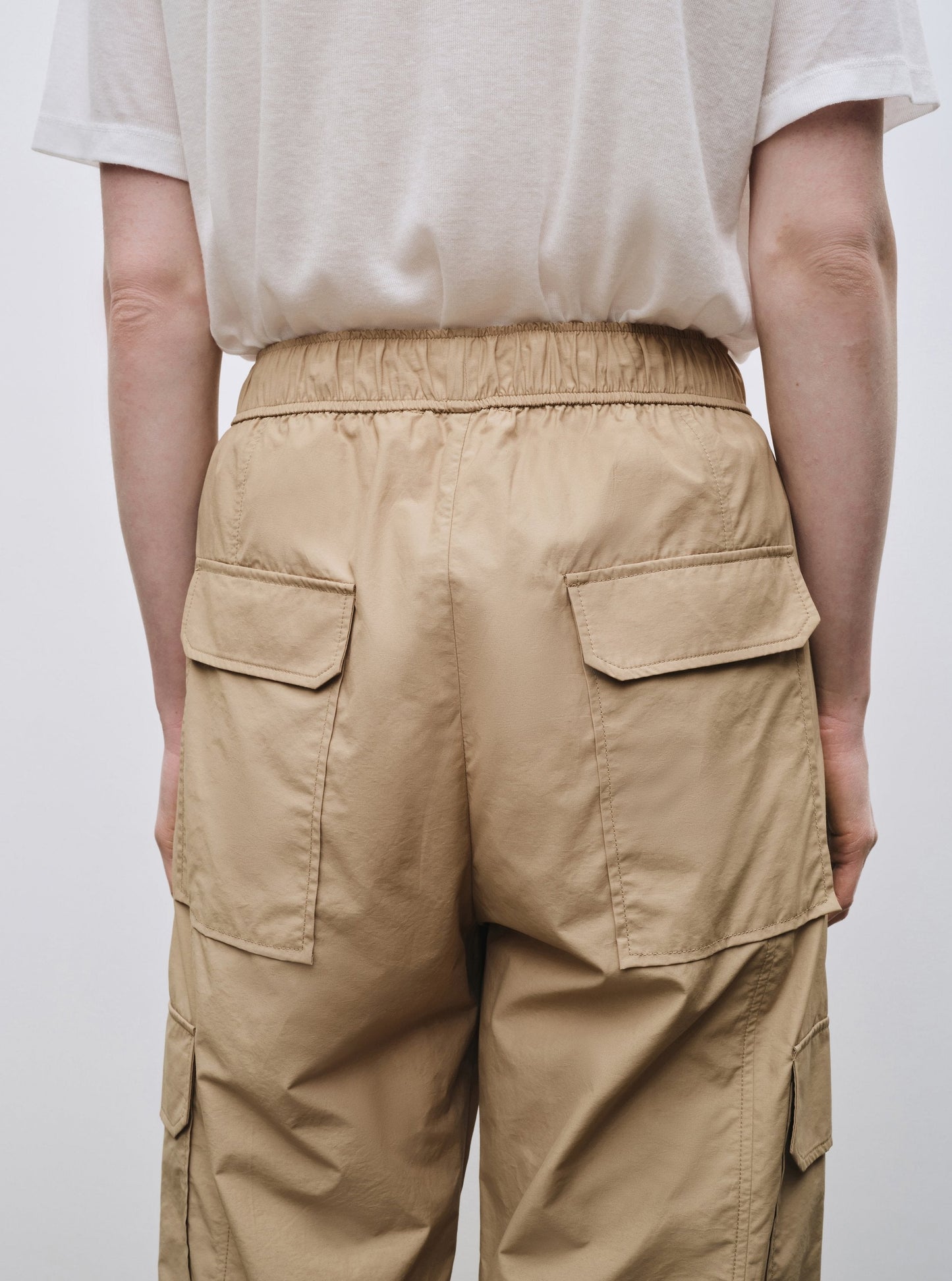 Mijeong Park Cargo Pants - Camel - Vincent Park - {{shop.address.city}} {{ shop.address.country }}