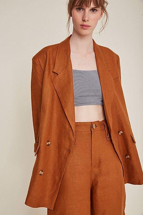 Rita Row Martia Blazer - Camel - Vincent Park - {{shop.address.city}} {{ shop.address.country }}