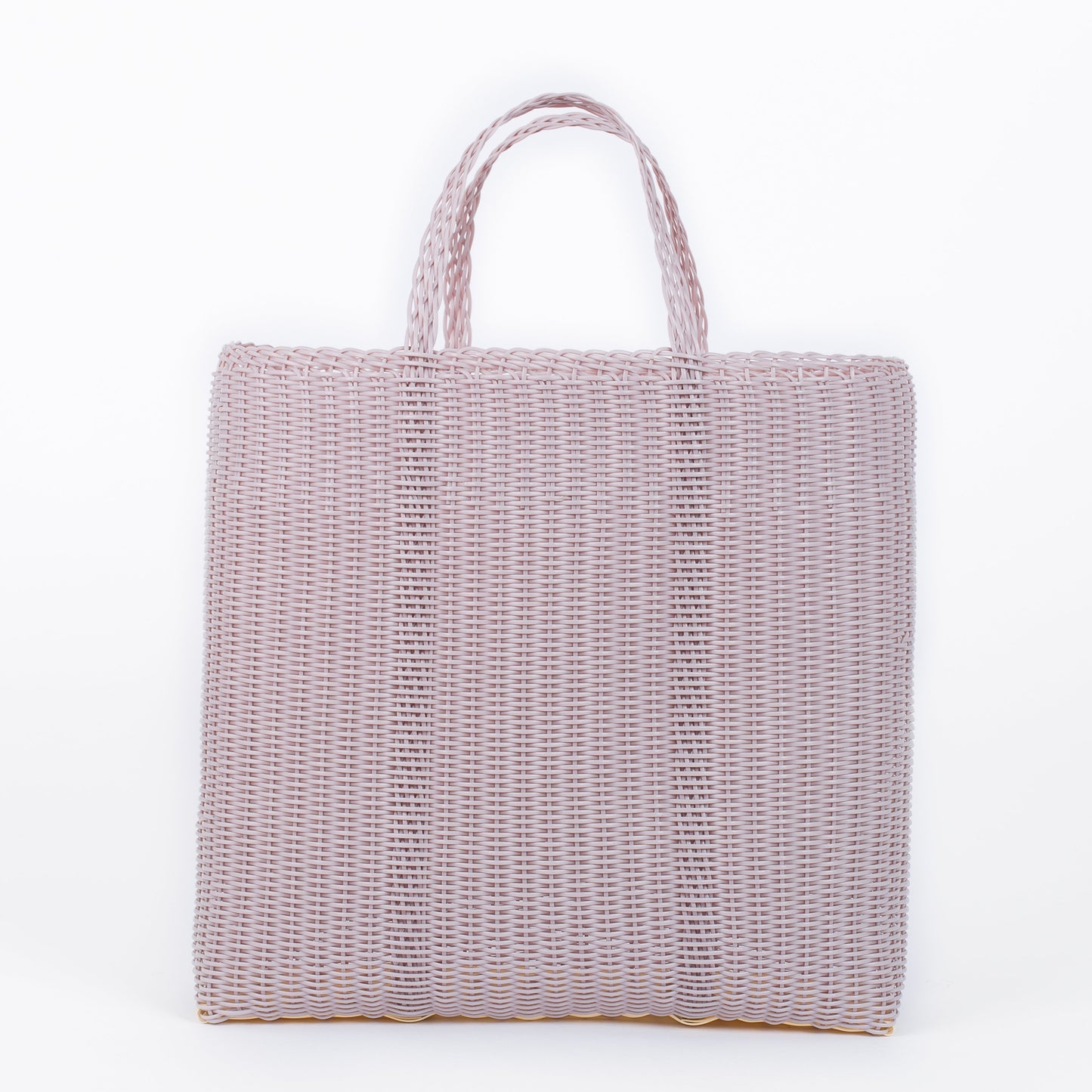 Palorosa Large Flat Handwoven Tote - Lilac - Vincent Park - {{shop.address.city}} {{ shop.address.country }}