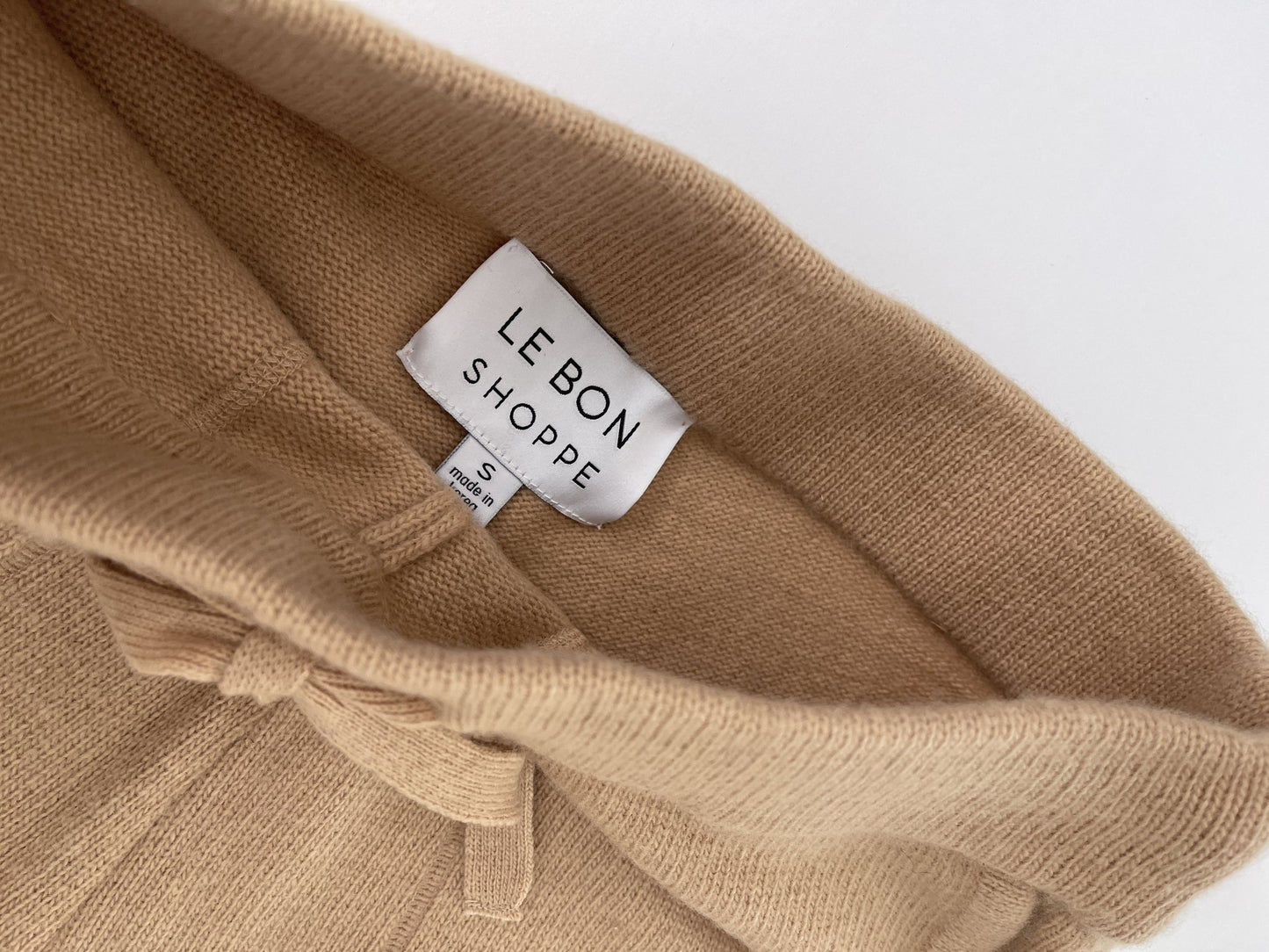 Le Bon Shoppe Nanette Sweater Joggers - Camel - Vincent Park - {{shop.address.city}} {{ shop.address.country }}