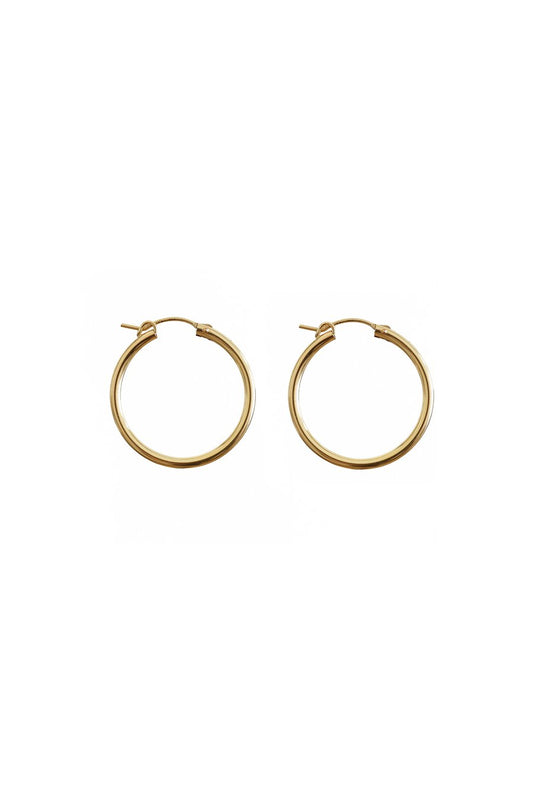 Lisbeth Fauna Hoops - Gold - Vincent Park - {{shop.address.city}} {{ shop.address.country }}