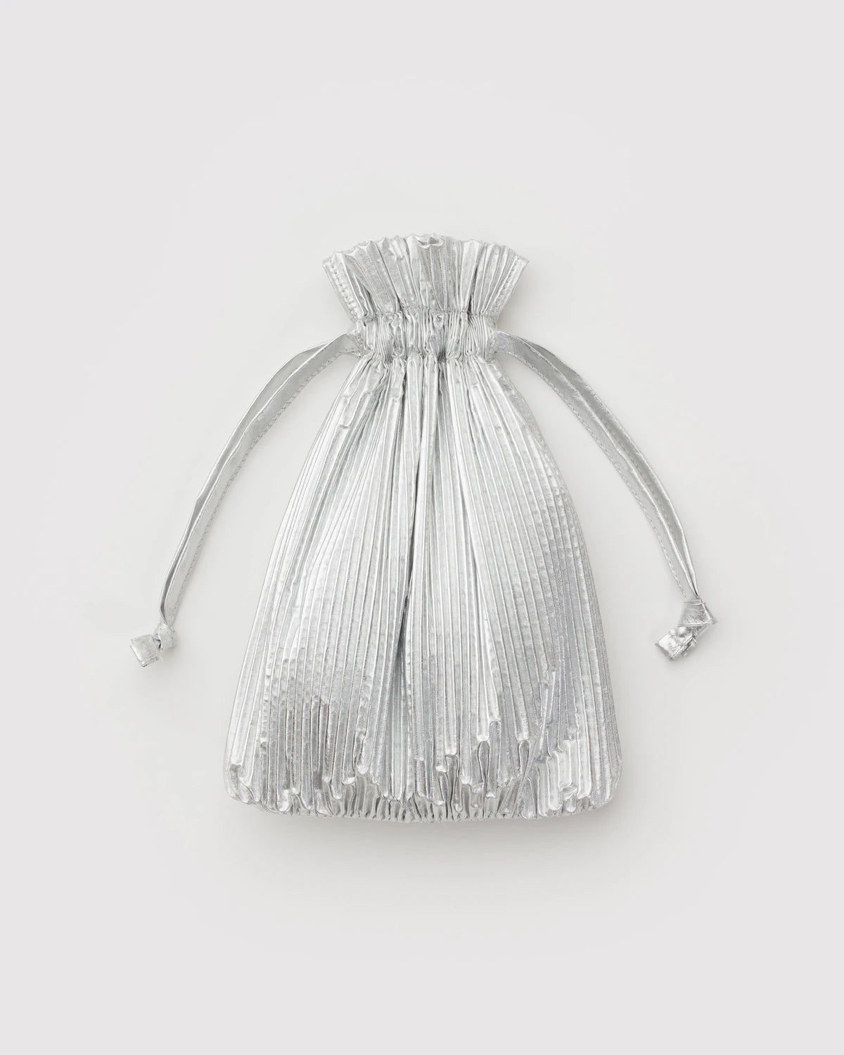 Pleated — Chrome Metallic