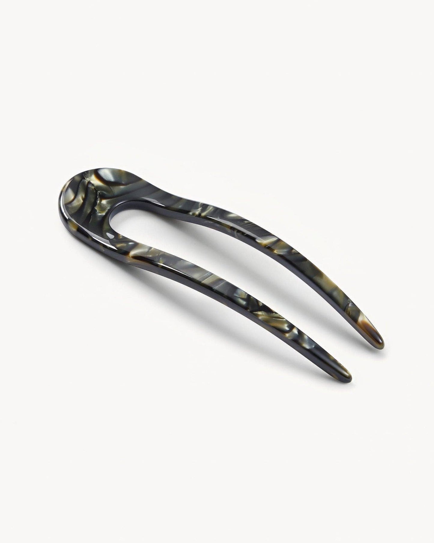 French Hair Pin — Midnight Horn