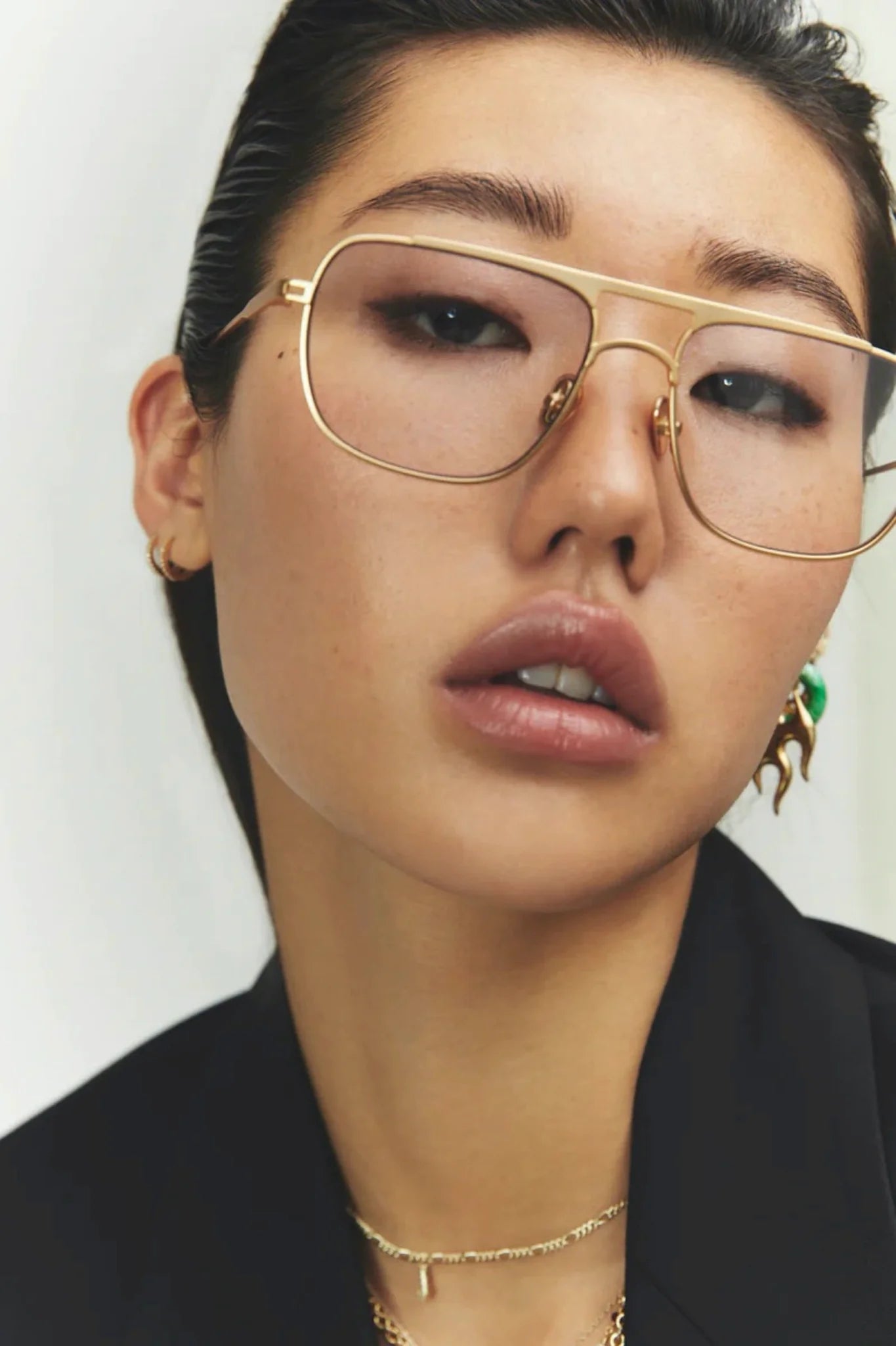 Jane Sunglasses - Gold Metal