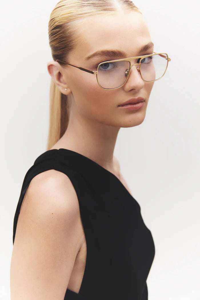Jane Sunglasses - Gold Metal