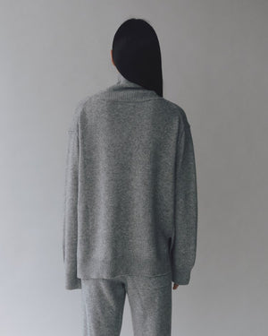 Mijeong Park Cashmere blend High Neck Knit - Grey