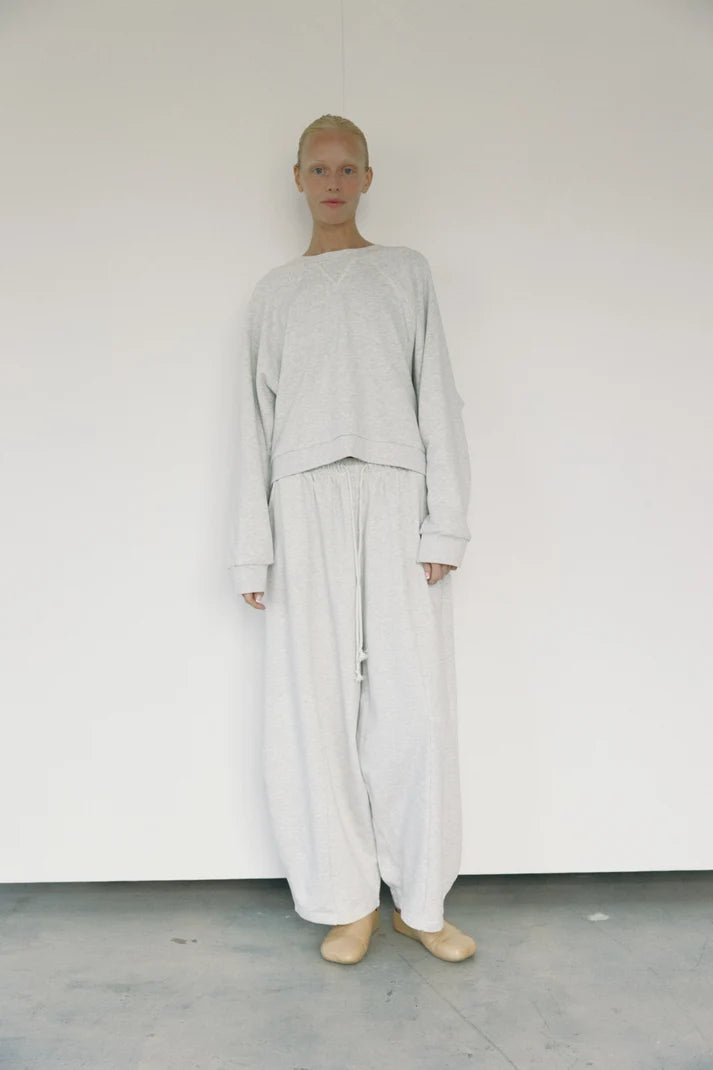 The Barrel Sweat Pant — Grey