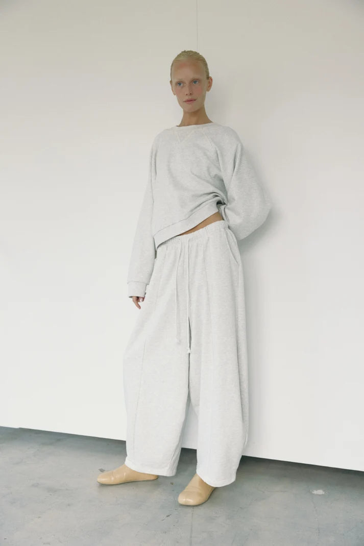 The Barrel Sweat Pant — Grey