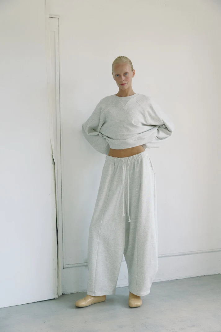 The Barrel Sweat Pant — Grey