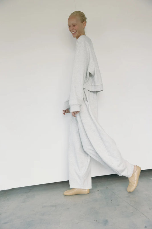 The Barrel Sweat Pant — Grey