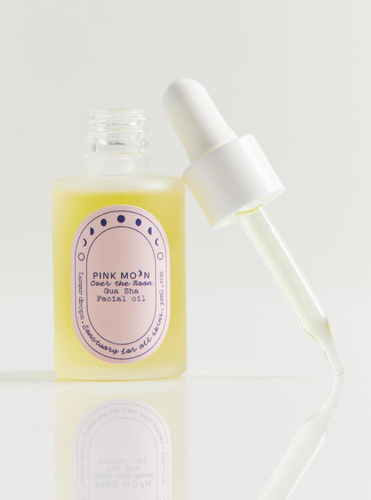 Pink Moon Over the Moon Gua Sha Facial Oil