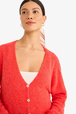 The Colette Cardigan - Tomate