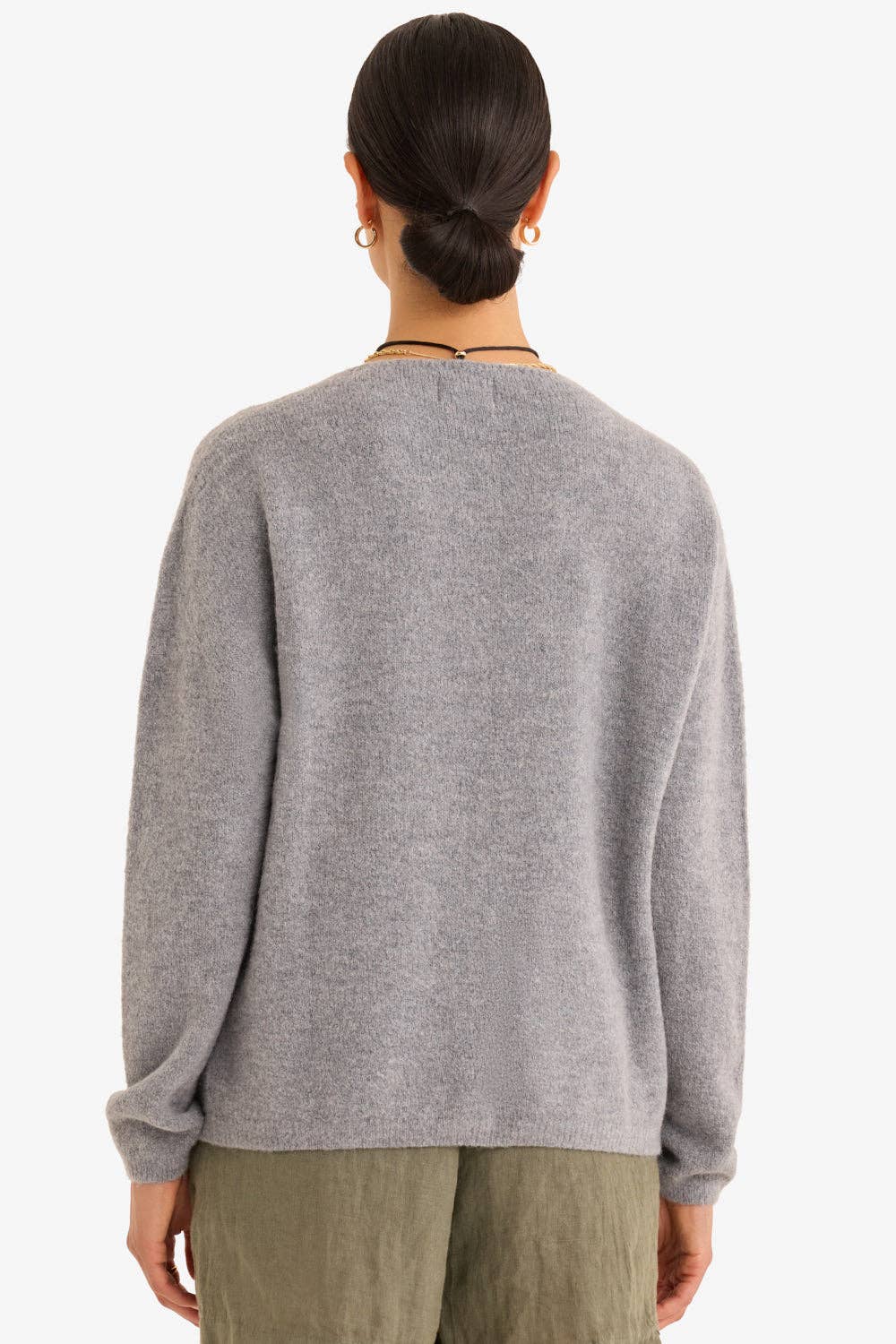 The Colette Cardigan - Grey
