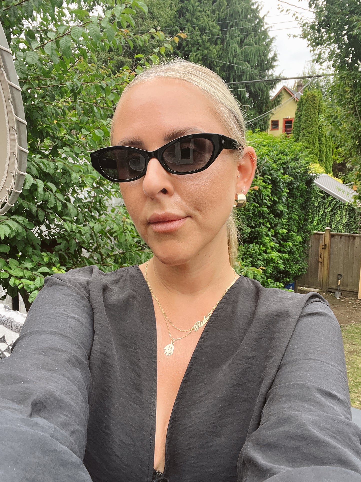 Dani Sunglasses - Gloss Black