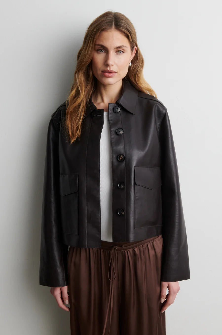Ezay Leather Jacket — Demitasse