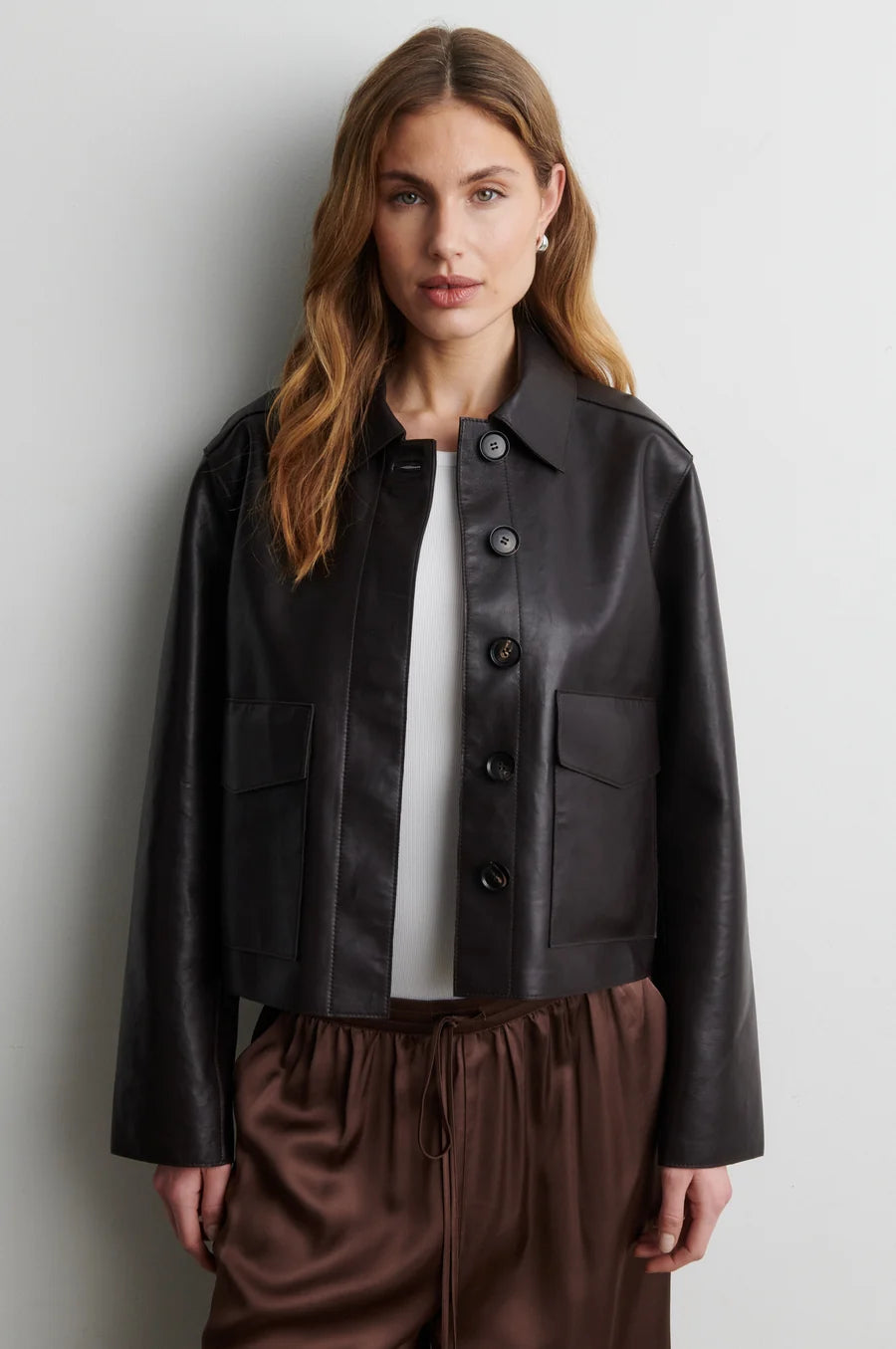 Ezay Leather Jacket — Demitasse