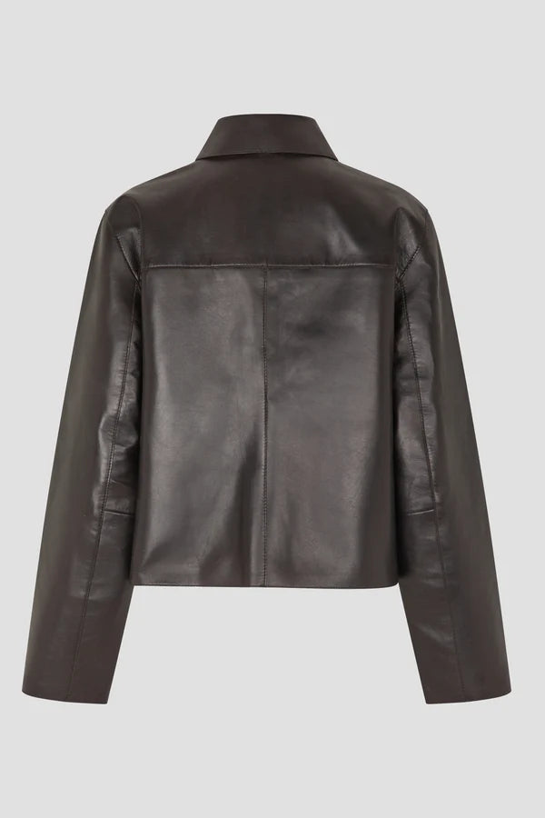 Ezay Leather Jacket — Demitasse
