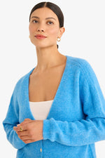 The Colette Cardigan - Bleu