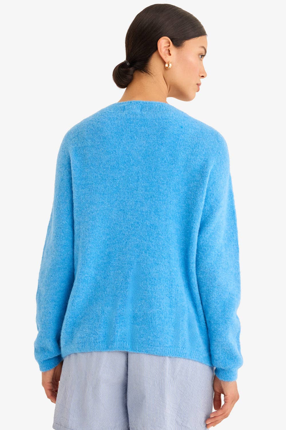 The Colette Cardigan - Bleu