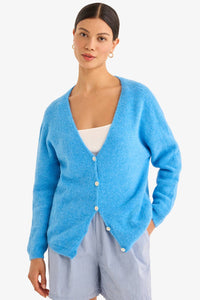 The Colette Cardigan - Bleu