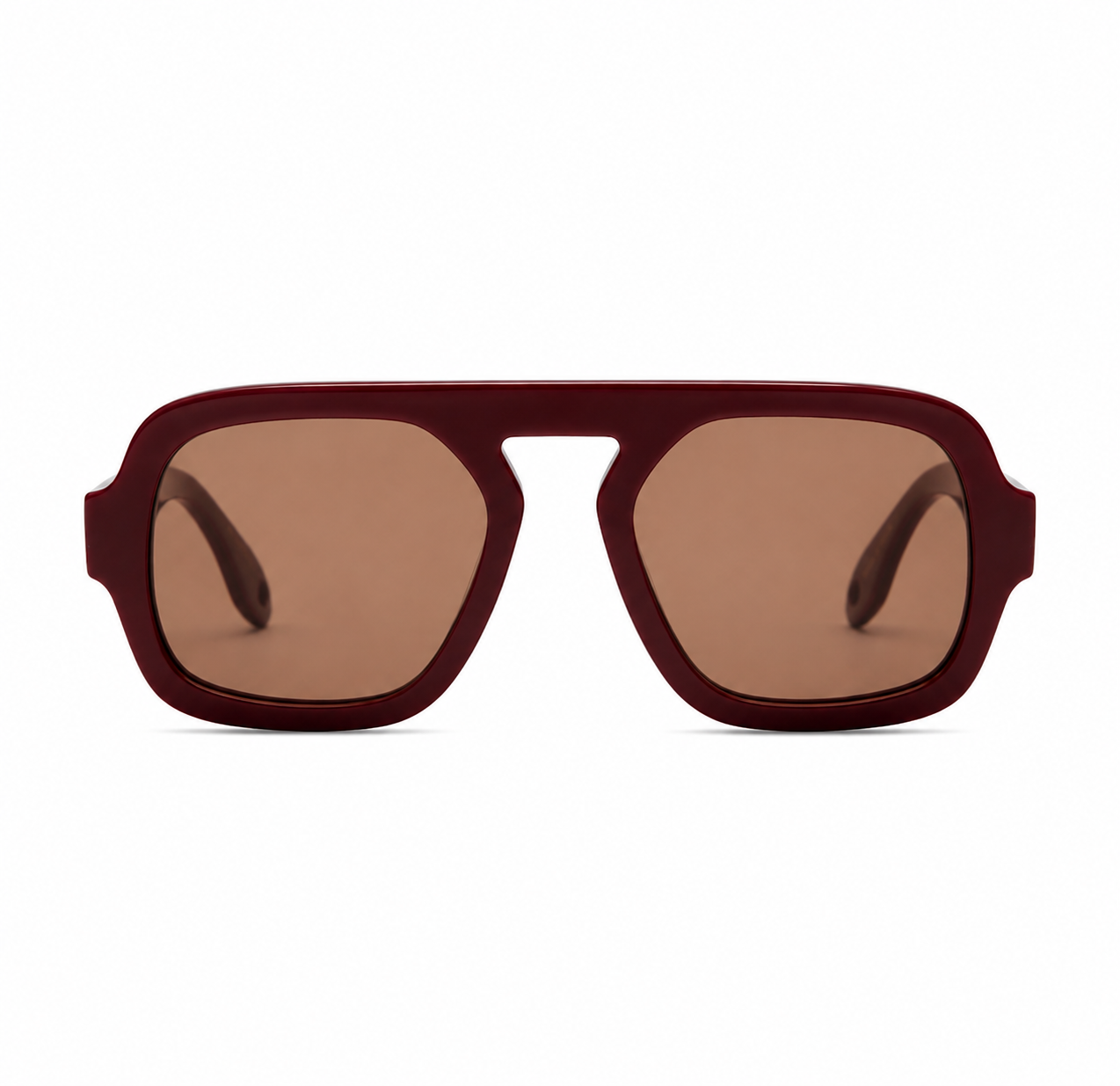 Jane Sunglasses — Deep Red