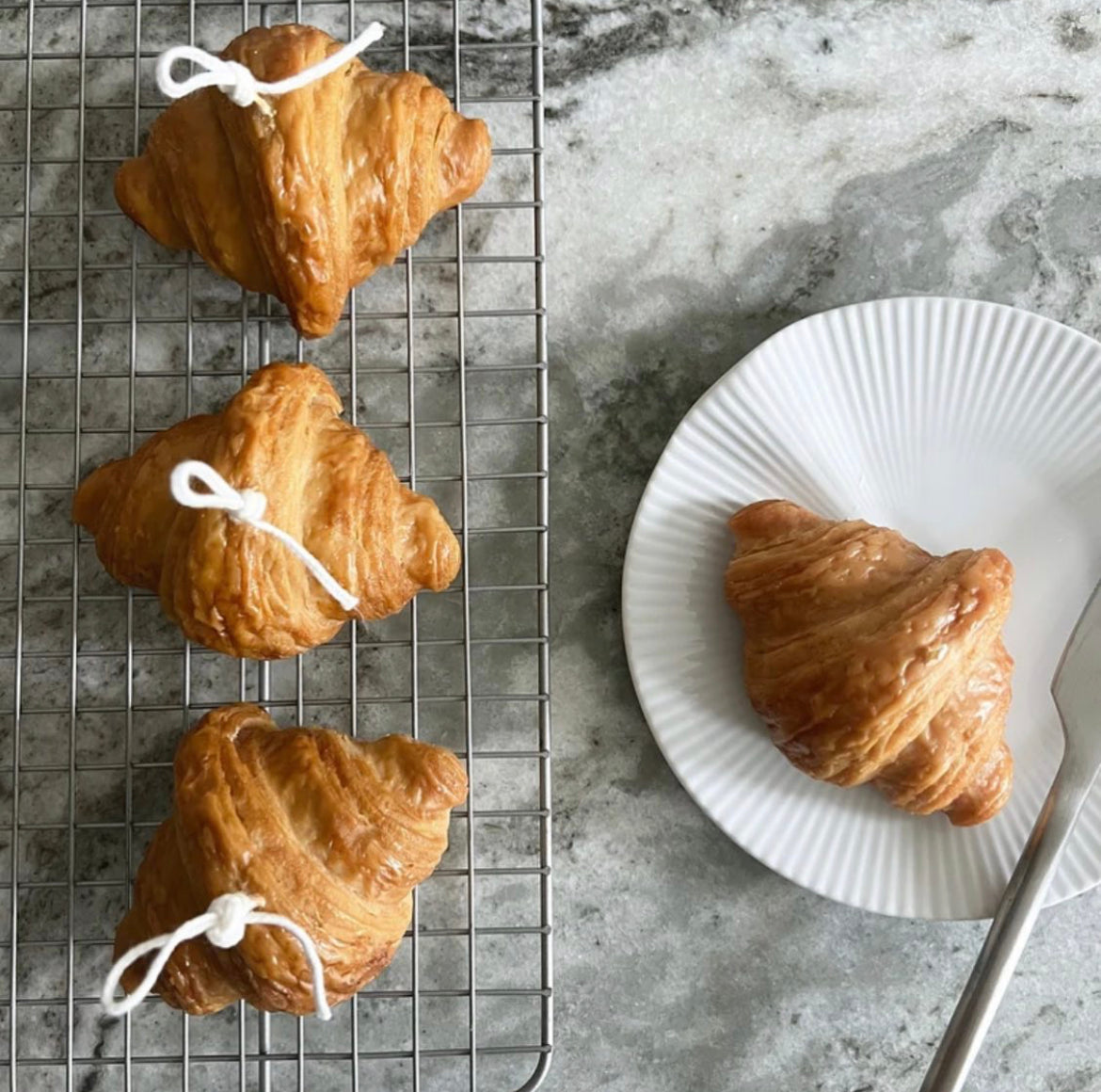 The Wednesday Co. Croissant Candle