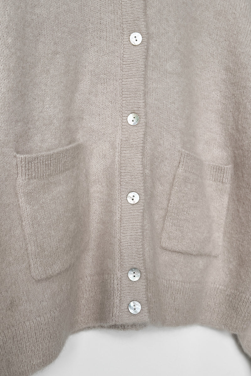 Le Bon Shoppe Amélie Alpaca Cardigan – Smoke | Vincent Park